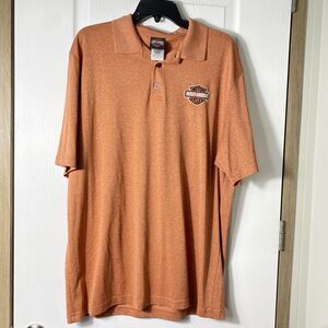 Mens Harley Davidson Shirt XL Motorcycle Polo  El Paso Logo